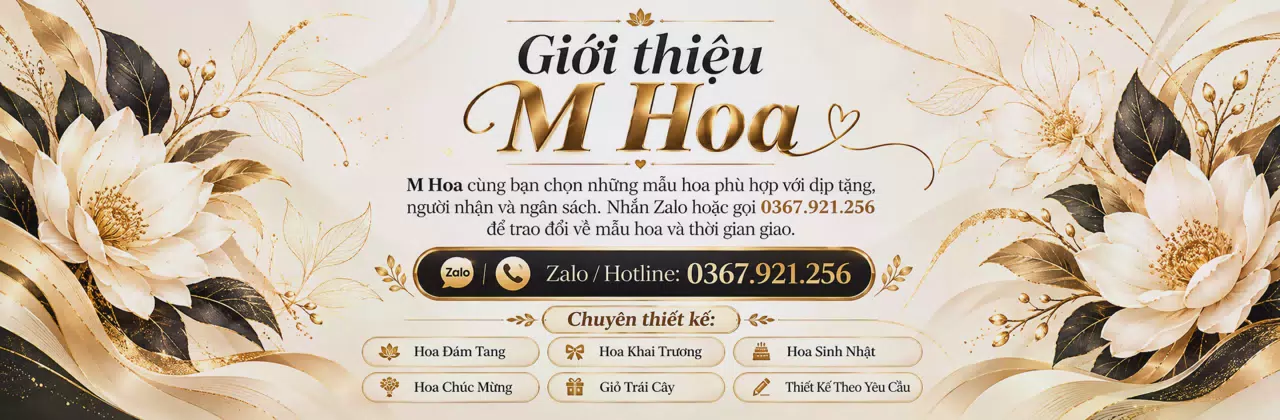 Ảnh bìa Shop hoa tươi Xã Mỹ Hoà Hưng An Giang - Thêm sắc hoa cho ngày vui